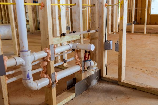 Rough Plumbing Installation in Issaquah